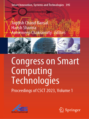 cover image of Congress on Smart Computing Technologies